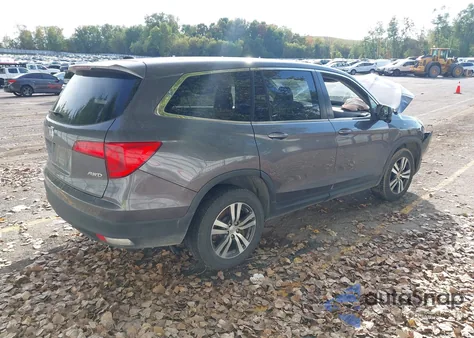 2017 Honda Pilot Ex-L из США, поврежденный, VIN 5FNYF6H54HB093719